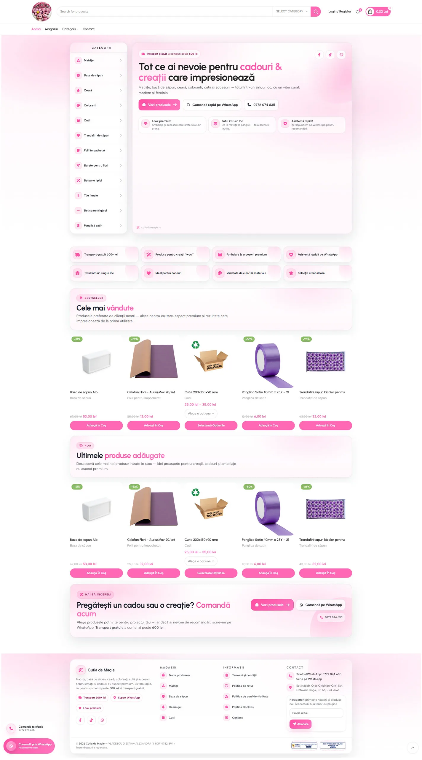 Screenshot Cutia de Magie