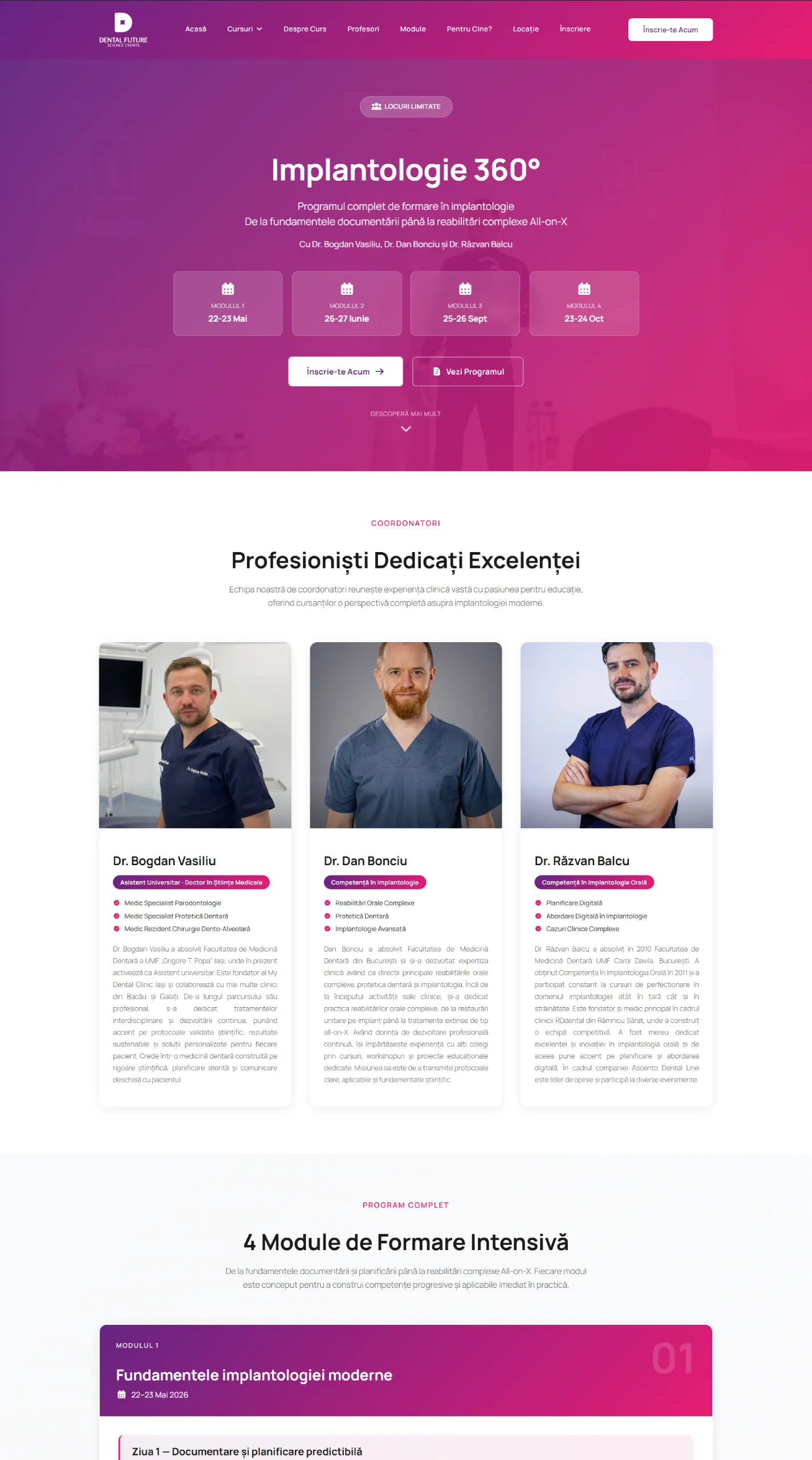 Screenshot Dental Future